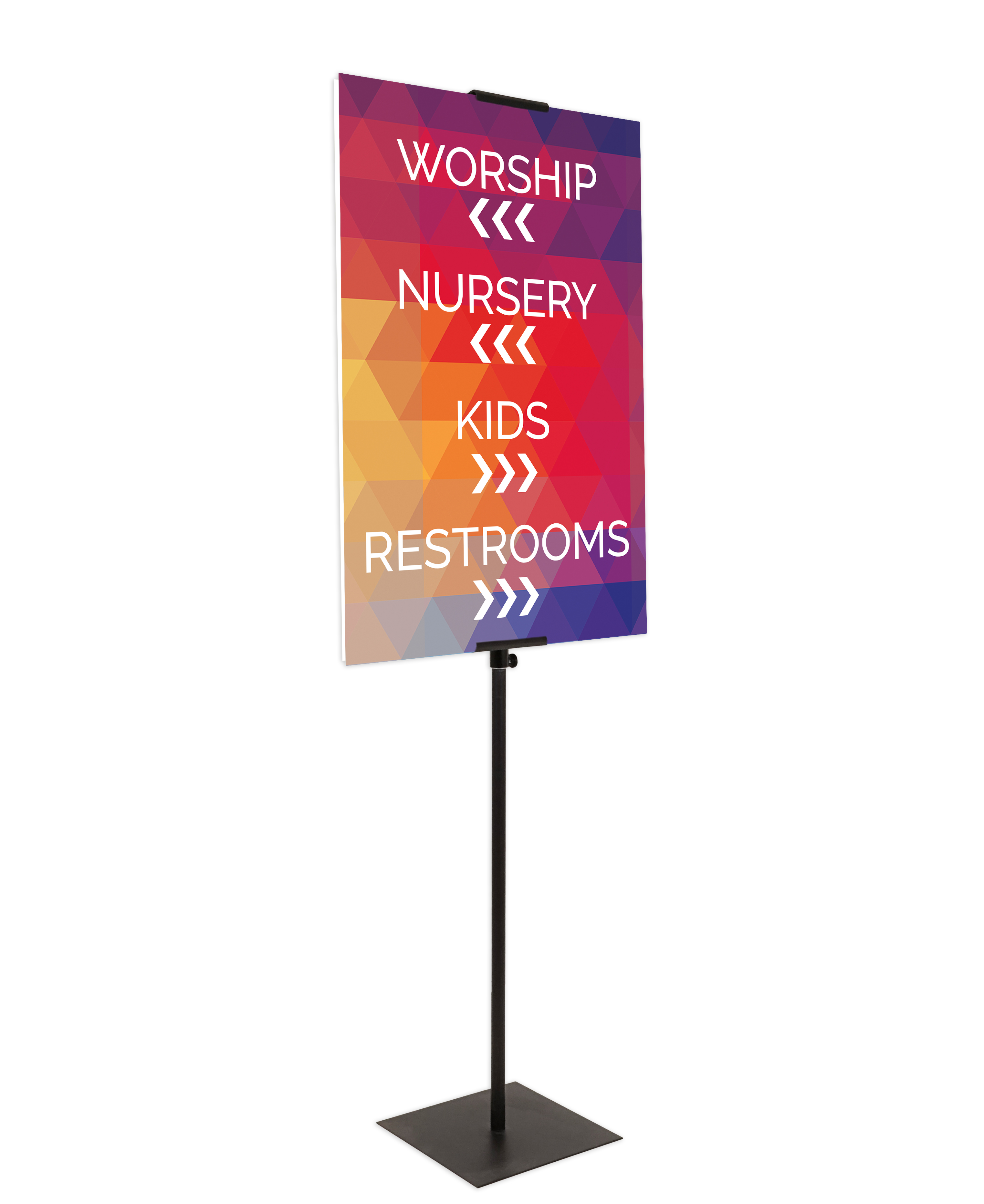 Rigid Signs, Christmas, Live Nativity Manger, 23 x 23 11