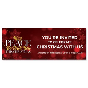 Peace Be With You Red ImpactBanners