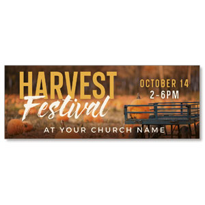 Harvest Festival Pumpkins ImpactBanners
