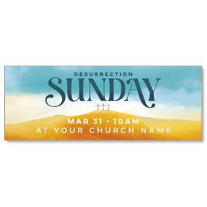 Resurrection Sunday Crosses ImpactBanners