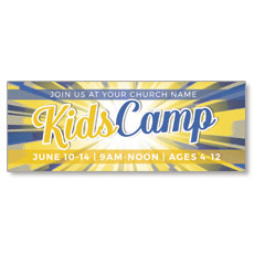 Kids Camp Comic Burst 