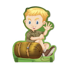Adventure Kids Boy With Pack 
