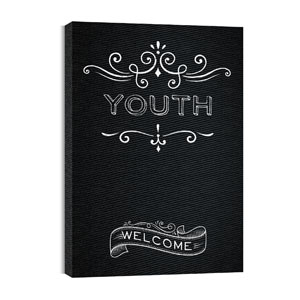 Chalk Youth 24in x 36in Canvas Prints