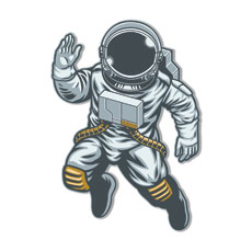 Galactic Explorers Astronaut 