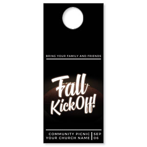 Kickoff This Fall DoorHangers