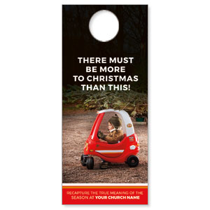 More To Christmas DoorHangers