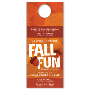 Fall Fun DoorHangers