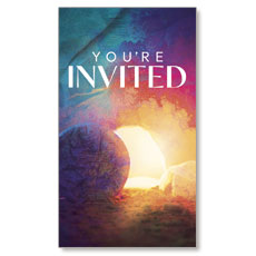 Colorful Open Tomb Invite 