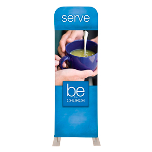 Be The Church Serve 2' x 6' Sleeve Banner