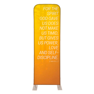 Color Wash 2 Tim 1:7 2' x 6' Sleeve Banner