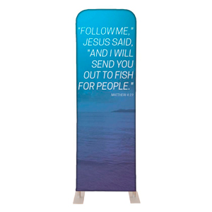 Color Wash Matt 4:19 2' x 6' Sleeve Banner