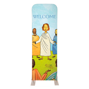 Jesus Storybook Bible 2' x 6' Sleeve Banner