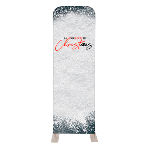 Unexpected Christmas 2' x 6' Sleeve Banner