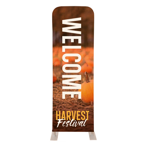 Harvest Festival Pumpkins 2' x 6' Sleeve Banner