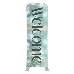 Christmas At Green Bokeh 2' x 6' Sleeve Banner