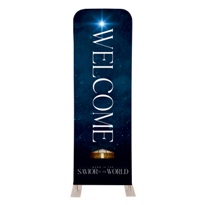 Savior of the World 2' x 6' Sleeve Banner