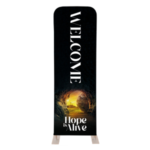 Hope Is Alive Tomb 2' x 6' Sleeve Banner