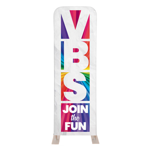 VBS Squares 2' x 6' Sleeve Banner
