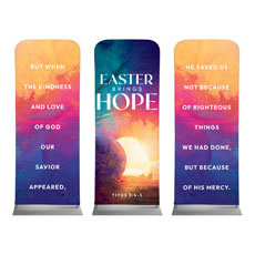 Colorful Open Tomb Triptych 