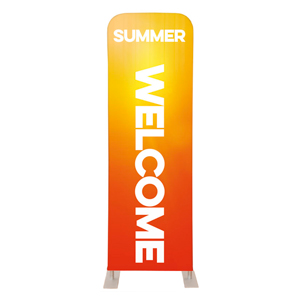 Summer See What's Happening 2' x 6' Sleeve Banner