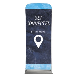 Blue Revival Get Connected 2'7" x 6'7" Sleeve Banners
