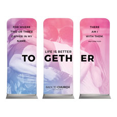 BTCS Life Is Better Together Triptych 
