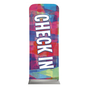 Kids Collage Check In 2'7" x 6'7" Sleeve Banners