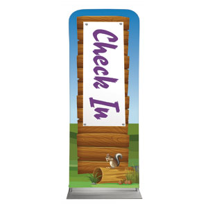 Adventure Kids Check In 2'7" x 6'7" Sleeve Banners