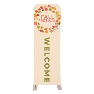 Fall Festival Foliage 2' x 6' Sleeve Banner
