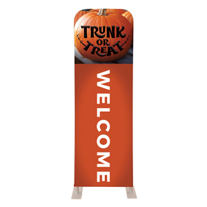 Trunk or Treat Pumpkin Carving 2' x 6' Sleeve Banner