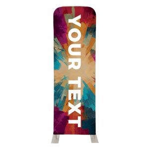Color Tiles Your Text 2' x 6' Sleeve Banner