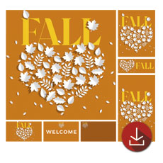 Love Fall Leaves 