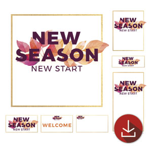 New Season Start Church Graphic Bundles