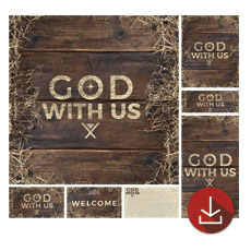 God with Us Straw 