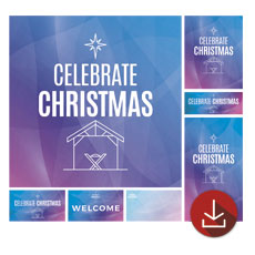 Bright Gradient Christmas 
