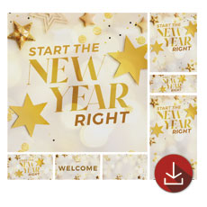 New Year Stars 