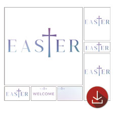 Easter Cross Hue 
