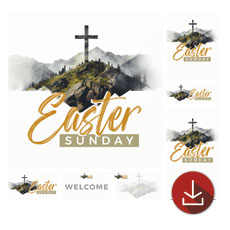 Easter Sunday Cross 