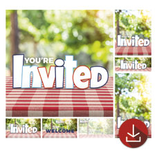 Picnic Table Invited 