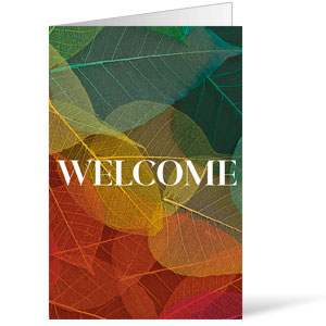 Fall Colorful Leaves Bulletins 8.5 x 11