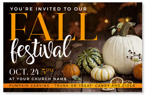 Fall Festival Pumpkins 4/4 ImpactCards