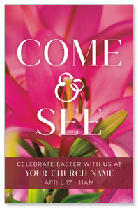 Come And See Flowers 4/4 ImpactCards