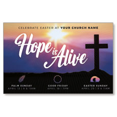 Hope Is Alive Sunrise Cross 