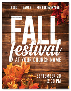 Rustic Fall Festival ImpactMailers
