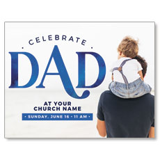 Celebrate Dad Son 