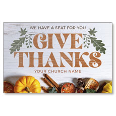 Give Thanks Seat For You 