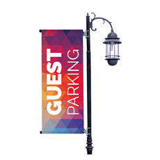 Geometric Bold Guest Parking 