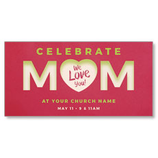 Celebrate Mom Heart 