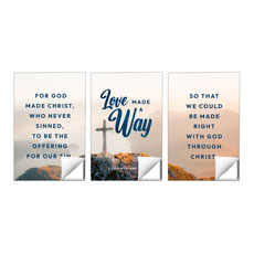 Love Made A Way Triptych 