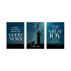 Great Joy Sky Triptych 